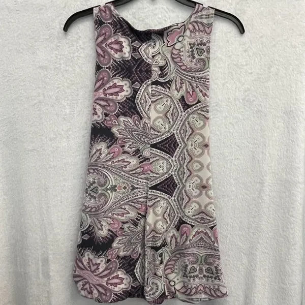 Studio Y Paisley Cowl Neck Sleeveless Blouse - Image 6