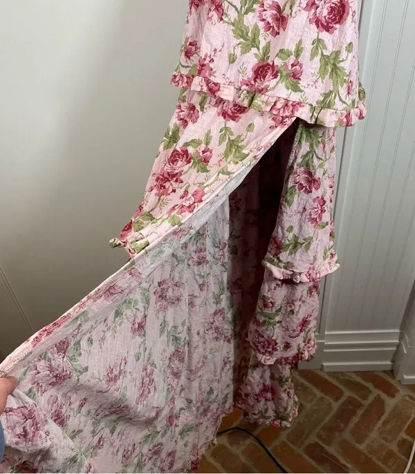 Lady Corset Dress size xs floral pink - Image 4