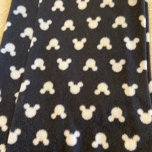 Disney Mickey Head Fleece pajama pants M - Image 2
