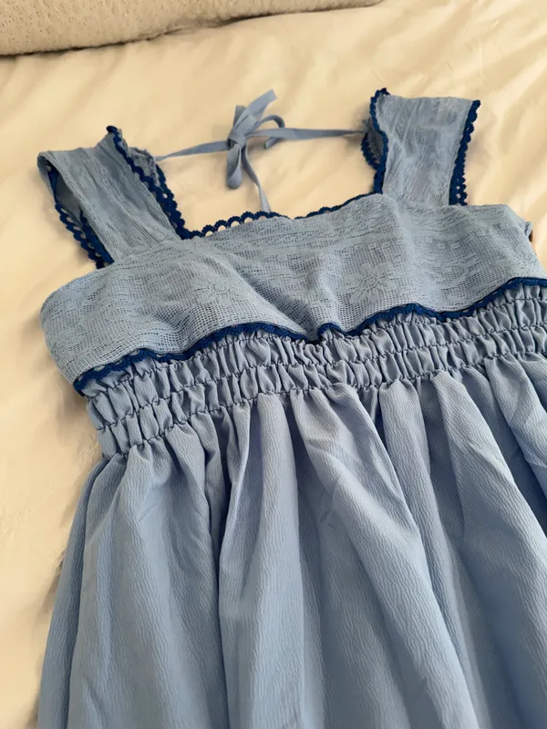 Honey Plum Clothing Linen Baby Doll Dress - Image 5