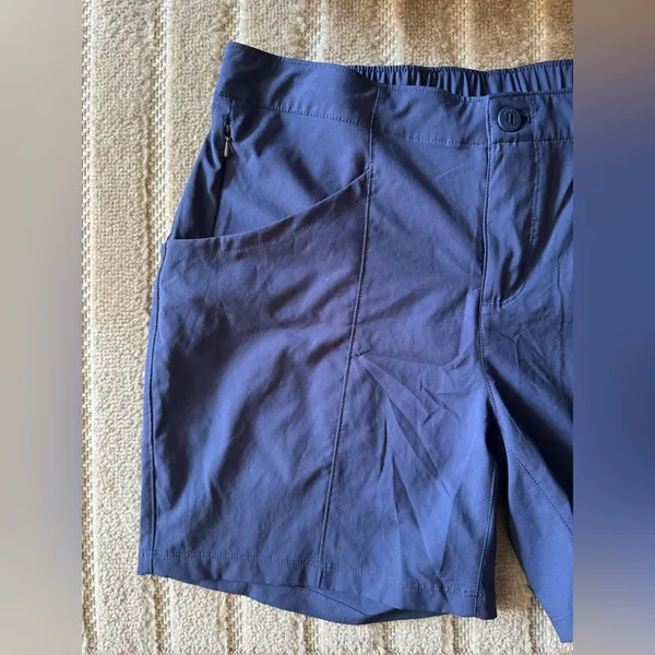 Patagonia High Spy Shorts Navy Size 8 Hiking Outdoor 6” Inseam - Image 4
