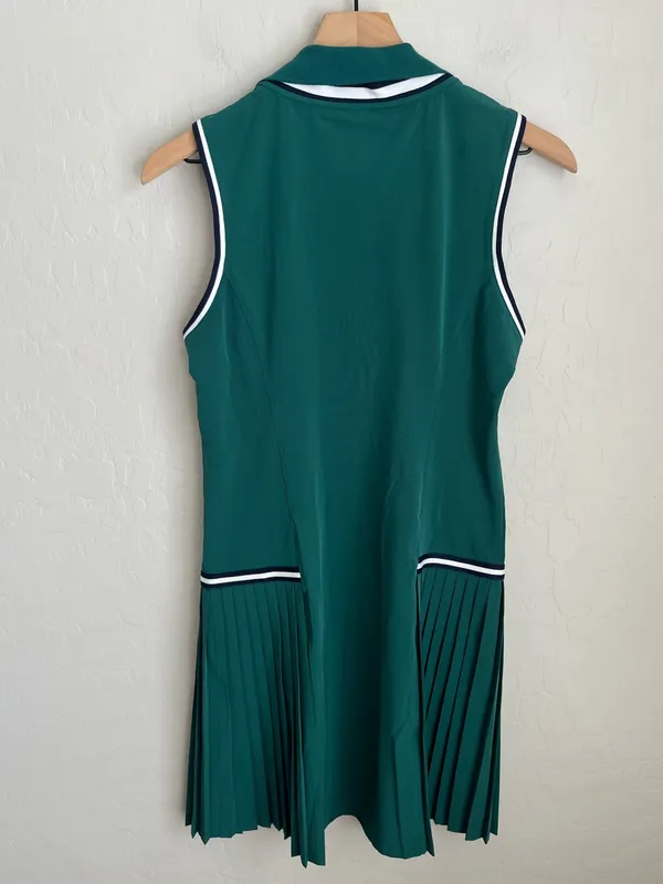 VINEYARD VINES Retro Varsity Sleeveless pleated golf /tennis Dress NEW XS - Image 6