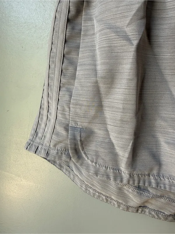 Adidas Athletic Running Shorts 3 Stripe Lightweight Activewear - Image 2