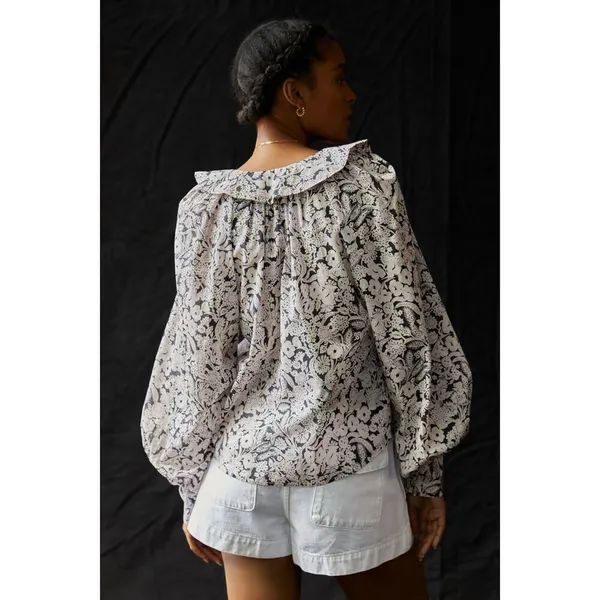 ✨By Anthropologie Peasant Sz XS Blouse✨ - Image 4