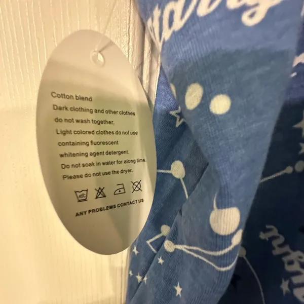 PNAEONG sleepwear Blue Size XXL - Image 2