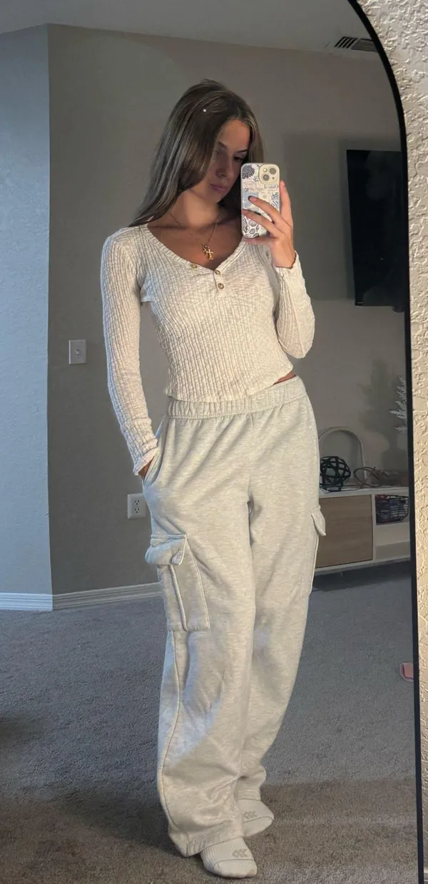 Cropped Button Down White Size XS - Image 2