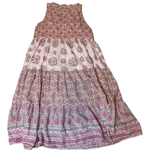 Tuckernuck‎ Salty Paloma Cane Dress tiered cottagecore coquette boho coastal M - Image 2