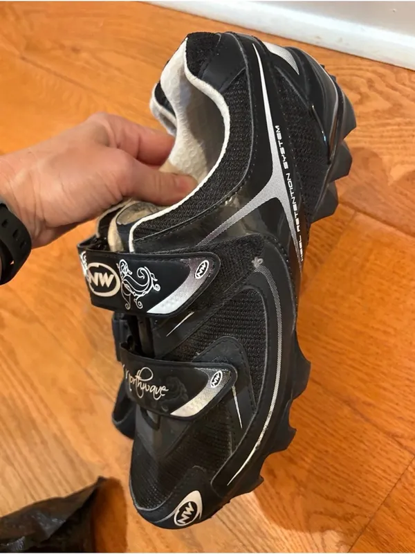 Northwave Cycling Shoes SPD Clip-In Black EU 41 US 8.5 Mountain Bike MTB - Image 4