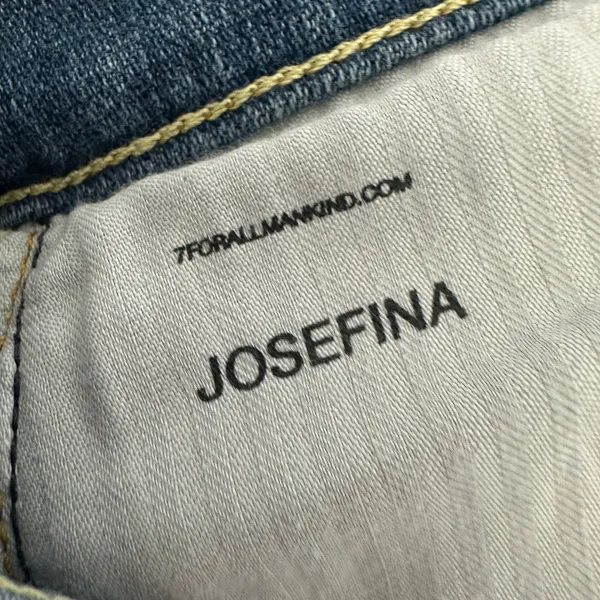 7 For All Mankind Josefina Jeans Womens 27 Blue Luxe Vintage Skinny Boyfriend - Image 6
