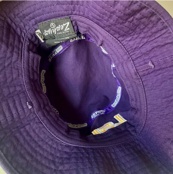 LSU Bucket Hat Purple - Image 3