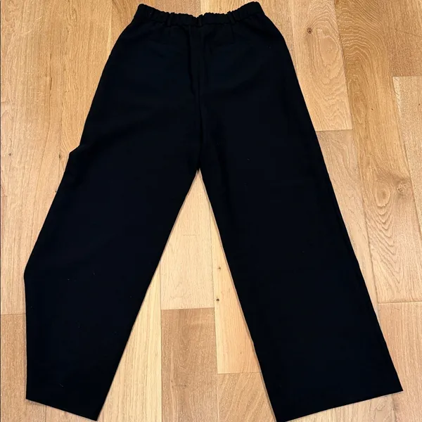 Open edit Wide-Leg black Trousers size‎ 6 - Image 2