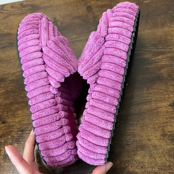Free People Two Days in Ibiza Platform Sandals Womens 9 Orchid Slides Beach Boho - Image 10