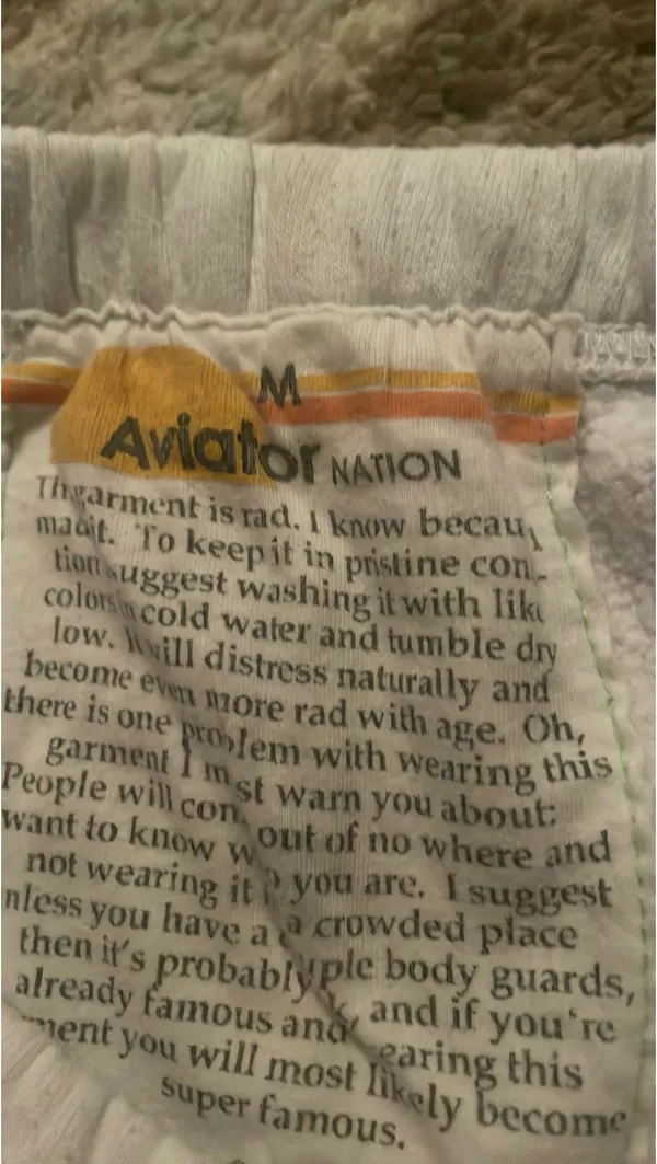 Aviator Nation Sweatpants Bolt - Image 3