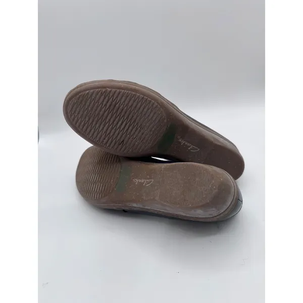 Clarks‎ Loafers Women's Collection Cushion Soft Navy Blue 7.5M - Image 3