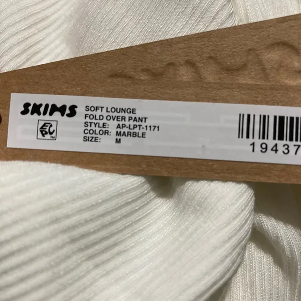 SKIMS Soft Lounge Foldover Pants M - Image 5