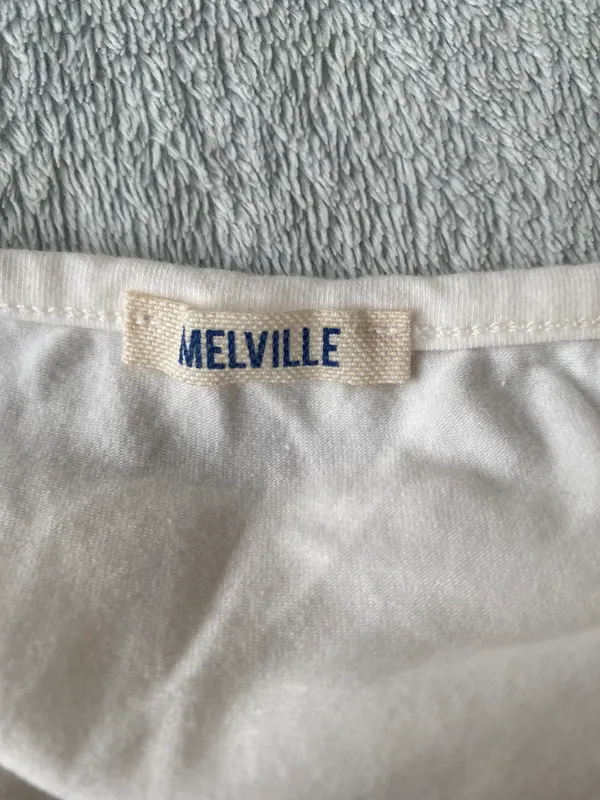 Brandy Melville White Cropped Tank - Image 2