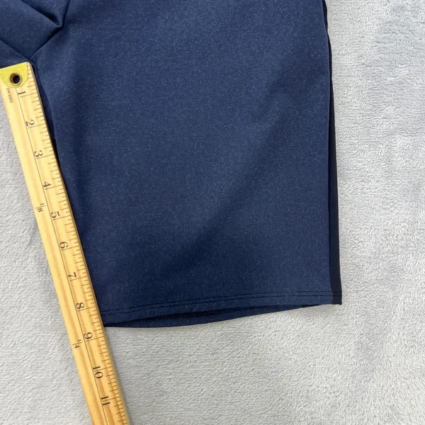Salomon Athletic Shorts Hiking Running Zip‎ Pockets Blue Black Size 4 Outdoors - Image 9