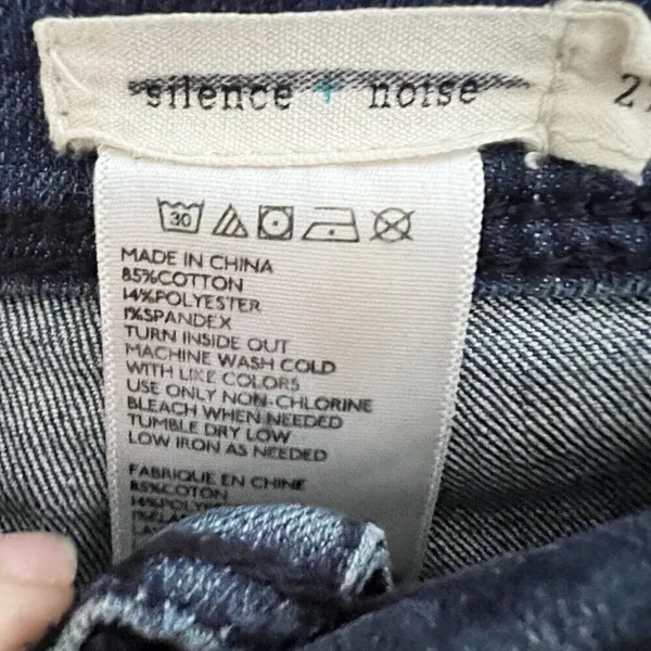 Anthropologie Flare Jeans Size 27 Denim high rise Blue - Image 10