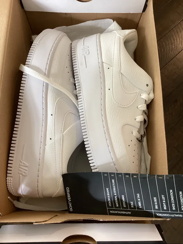 Nike white air force 1 sage low sneakers, White, Size 8, NWt - Image 3