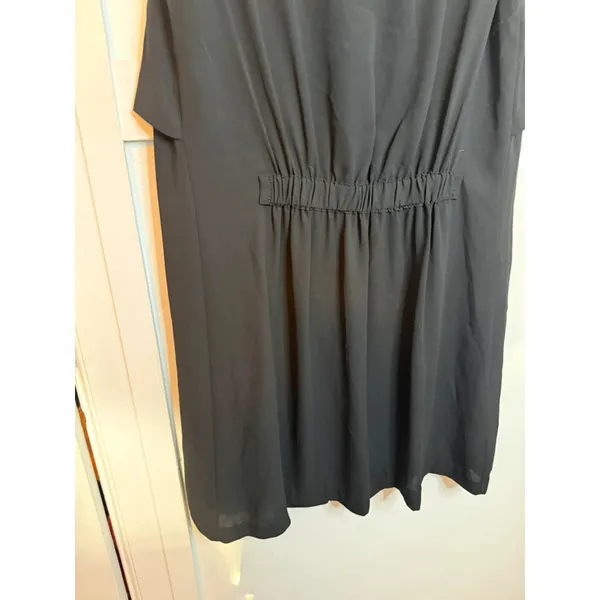 Aggie By Tomo Little Black Mini Shift Dress - Image 4