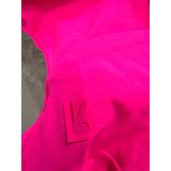 Buffbunny Women Romper XXS Pink Activewear Twist Back Cutout Bodysuit - Image 7