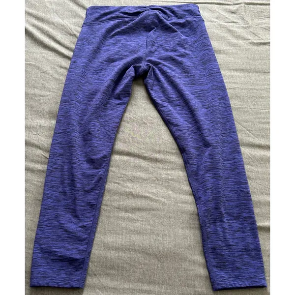 Marc New York Performance Purple Space Dye Leggings Womens Medium Athleisure - Image 14