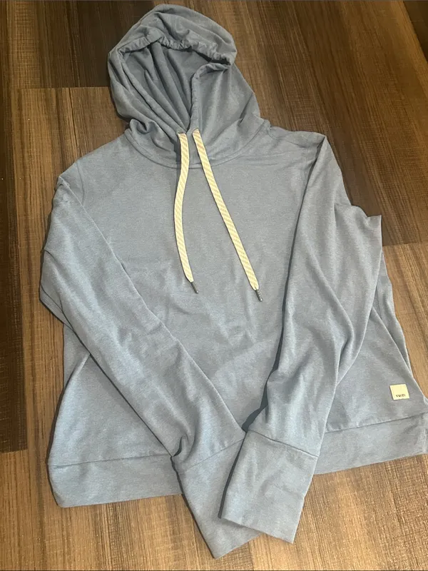 Vuori Light Blue Halo Essential Hoodie - Women’s - Image 2