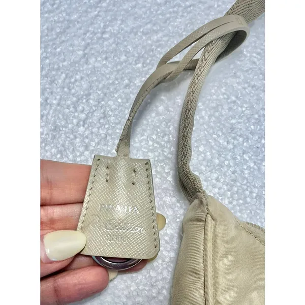 Prada Re-Nylon Saffiano Mini Re-Edition 2000 Bag Deserto - Image 7