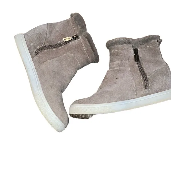 Blondo Tan Suede Booties Size 7.5 - Image 3