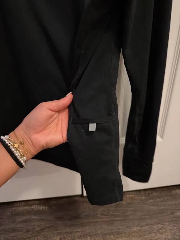 Nike Quarter-Zip Dri-Fit Long Sleeve - Image 2