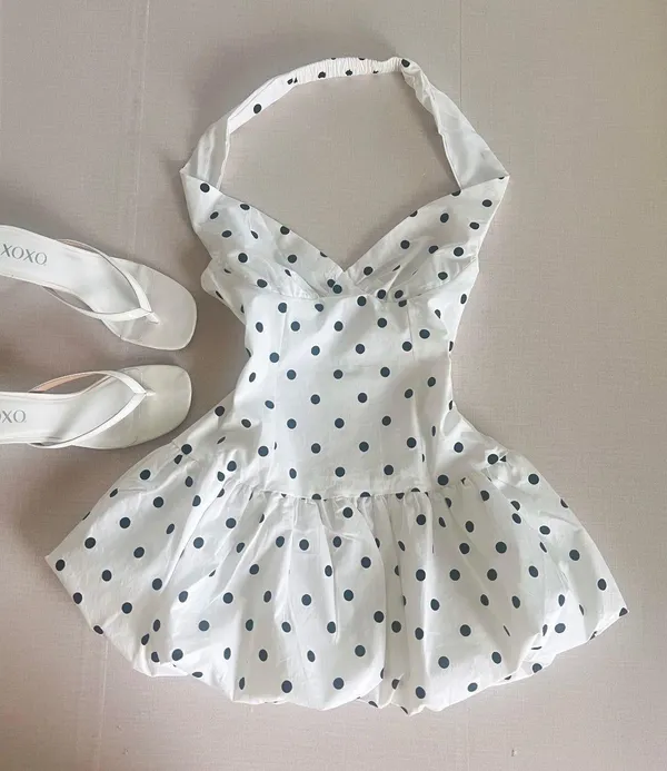 nwt Peppermayo polka mini dress  - Image 3