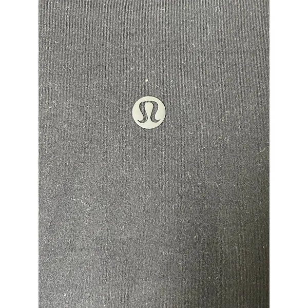 Lululemon Back In Action Long Sleeve Black Relaxed Athleisure Top Size 8 - Image 5