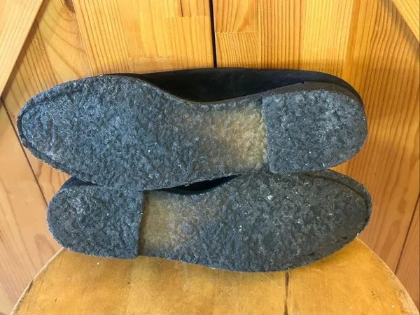 Stuart Weitzman Women's Black Suede Slip On Loafers Shoes Size 8 - Image 8