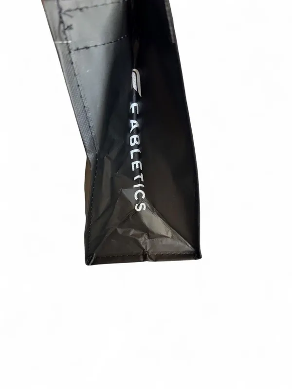 NWOT Fabletics Black Reusable Tote Gym Shopping Bag - Image 4