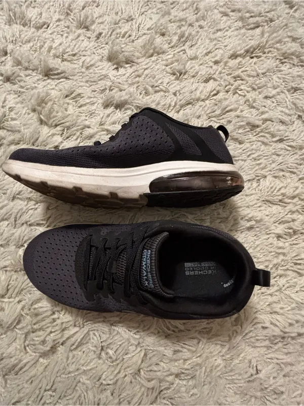 Skechers GOwalk Women’s Black and Gray Athletic Sneakers Size 7 - Image 7