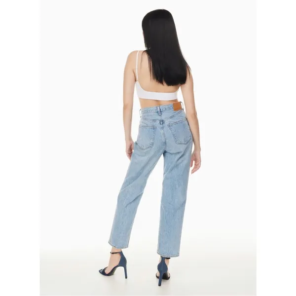 Aritzia Denim Forum The Joni High Rise Loose Straight Jeans Size 24 Gently Used - Image 2