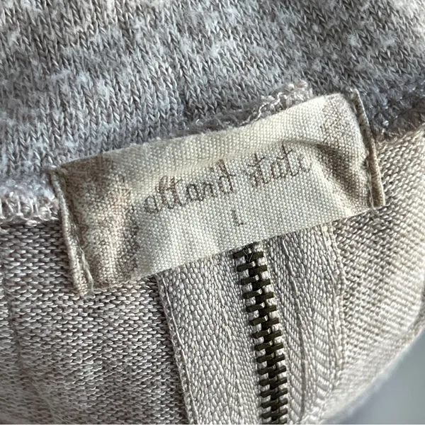 ALTAR'D STATE | Beige Cowl Neck Drop Shoulder Zipper Back Oversized Sweater.Sz L - Image 6