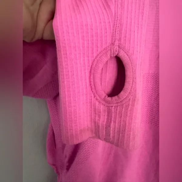Lululemon Swiftly Tech Long-Sleeve Shirt 2.0‎ Pink size 8 - Image 5
