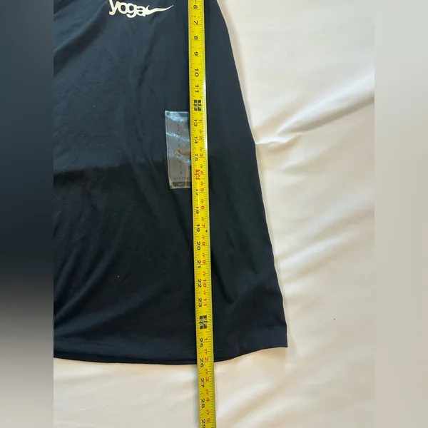 Nike Black Yoga NWT The Nike Tee Dri-Fit Yoga Tank Black Women’s Racerback Sz S - Image 4