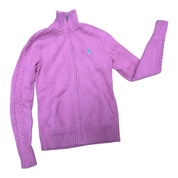 Polo Ralph Lauren Pink Turtleneck Sweater - Image 2