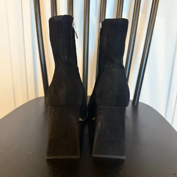 Dolce Vita Gracie black suede platform boots size 6.5 - Image 10