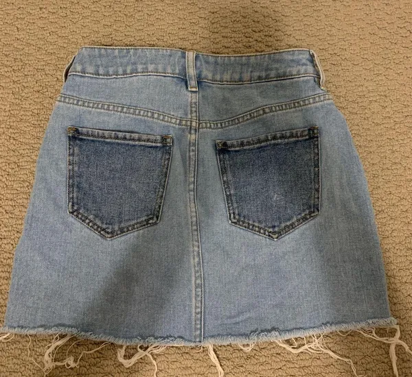PacSun Multi Color Jean Skirt - Image 2