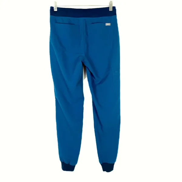 FIGS Zamora Jogger Scrub Pants Teal Blue Orange Size XXS EUC - Image 7