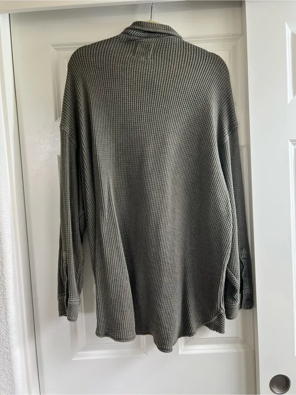 Aerie LumberJane Waffle Shirt - Image 3