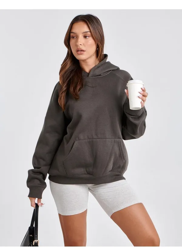grey sweatshirt Gray Size M - Image 2