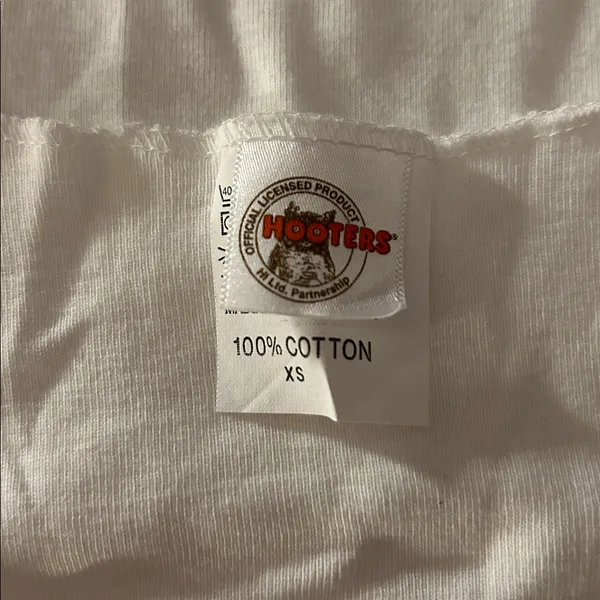 B20-14 Hooters Girl Worn Uniform Rare Vintage Tank from Clearwater Florida - Image 4
