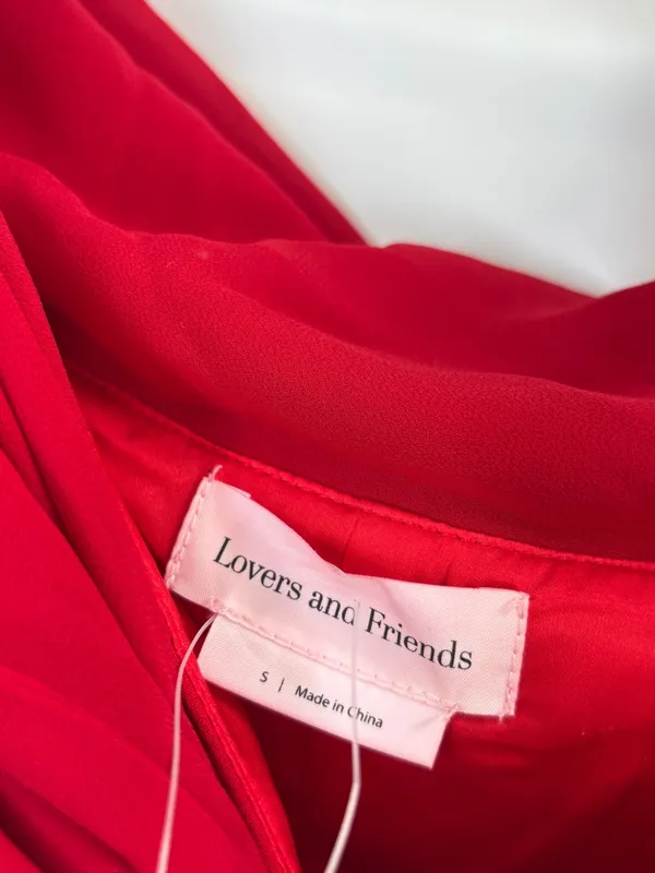 Lovers and Friends Blake Maxi Dress in Red - Image 6