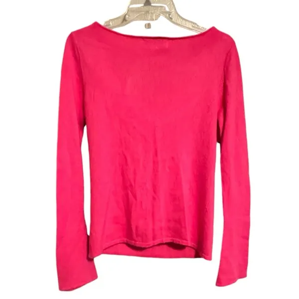 Vintage‎ Bloomingdales Pink Cashmere Sweater - Image 4