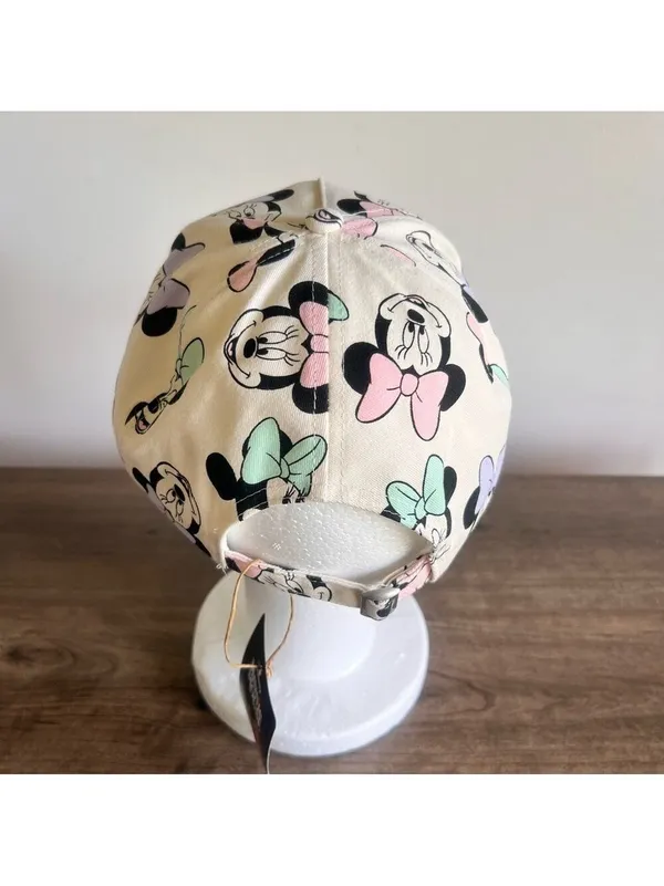 Disney Minnie Mouse Adjustable Adult Baseball Hat - Image 3