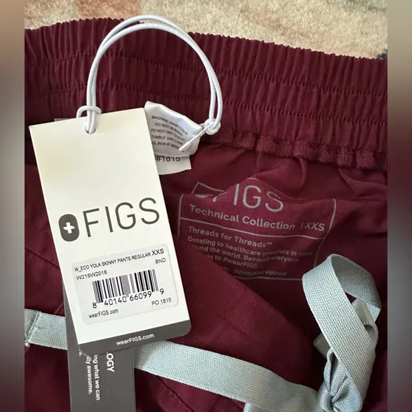 Figs High Waisted Yola Skinny Scrub Pants - Image 5